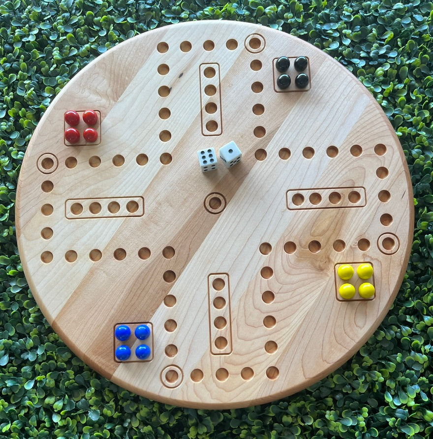 Deluxe Combo Game Board β Reversible Heirloom Design β Chinese Checkers & Wahoo
