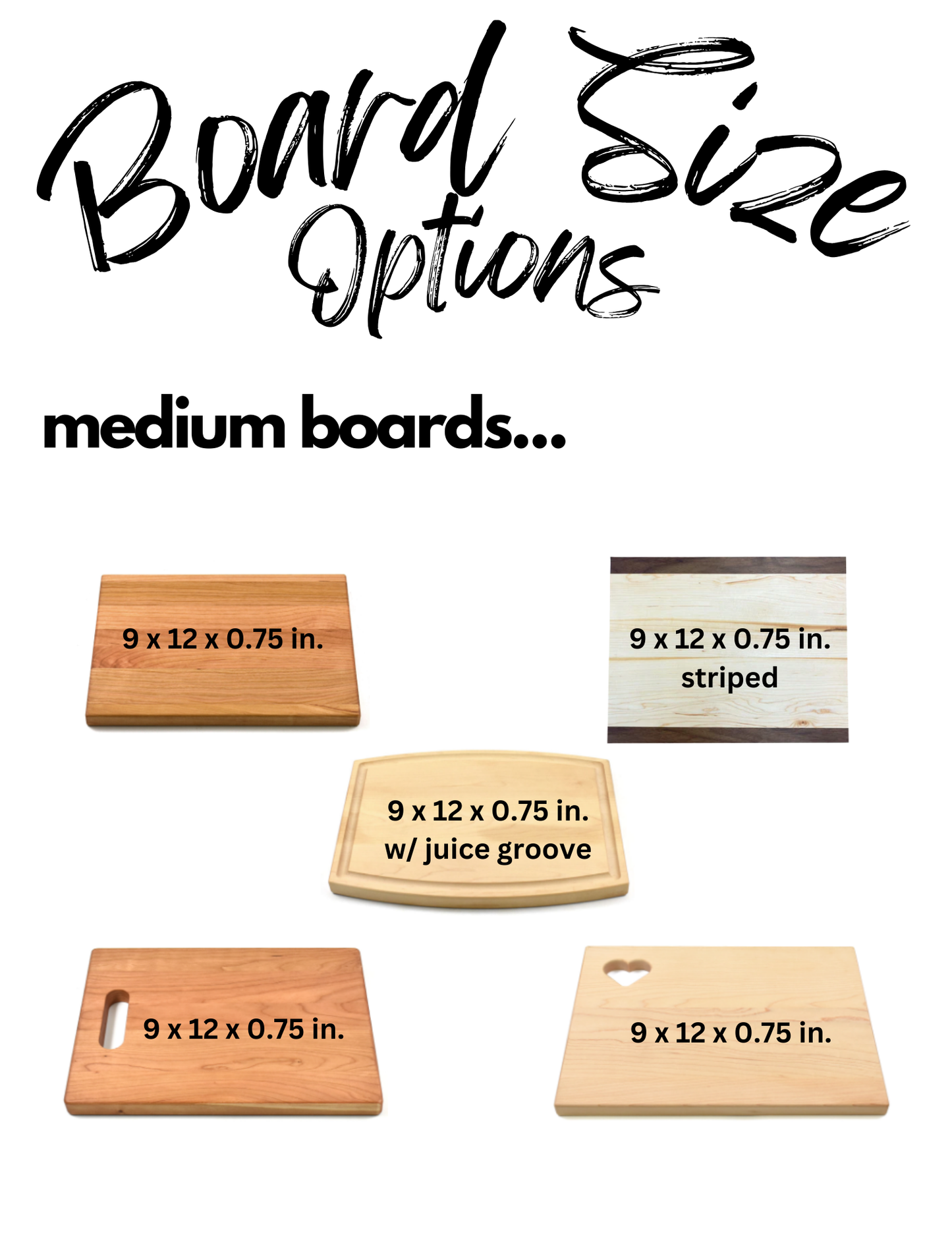 Your Own Design or Logo! - Custom Engraved Cutting Board