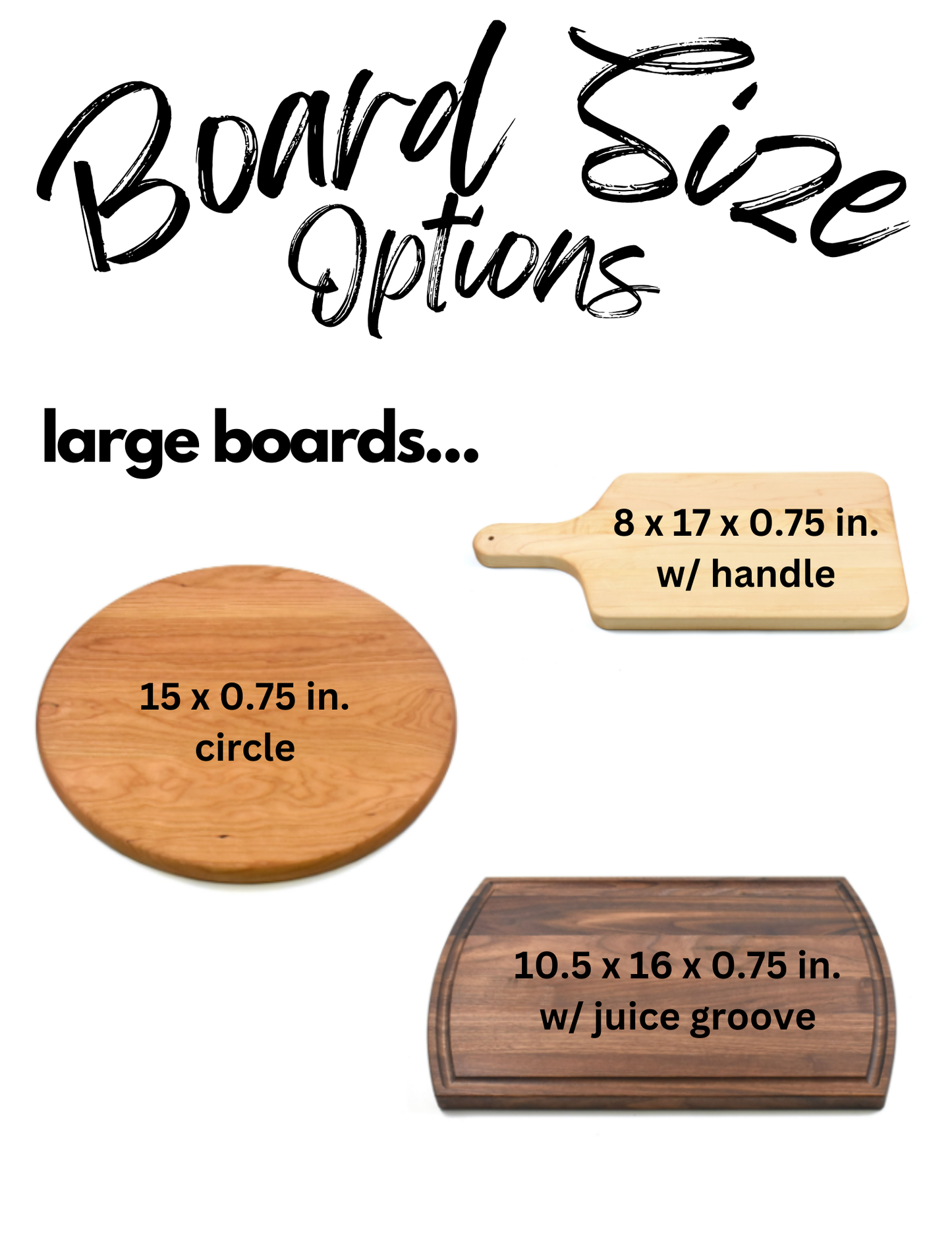 Your Own Design or Logo! - Custom Engraved Cutting Board