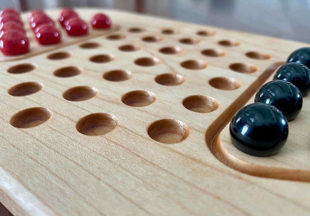 Travel Chinese / Star Checkers β 2-Player Mini Board Game