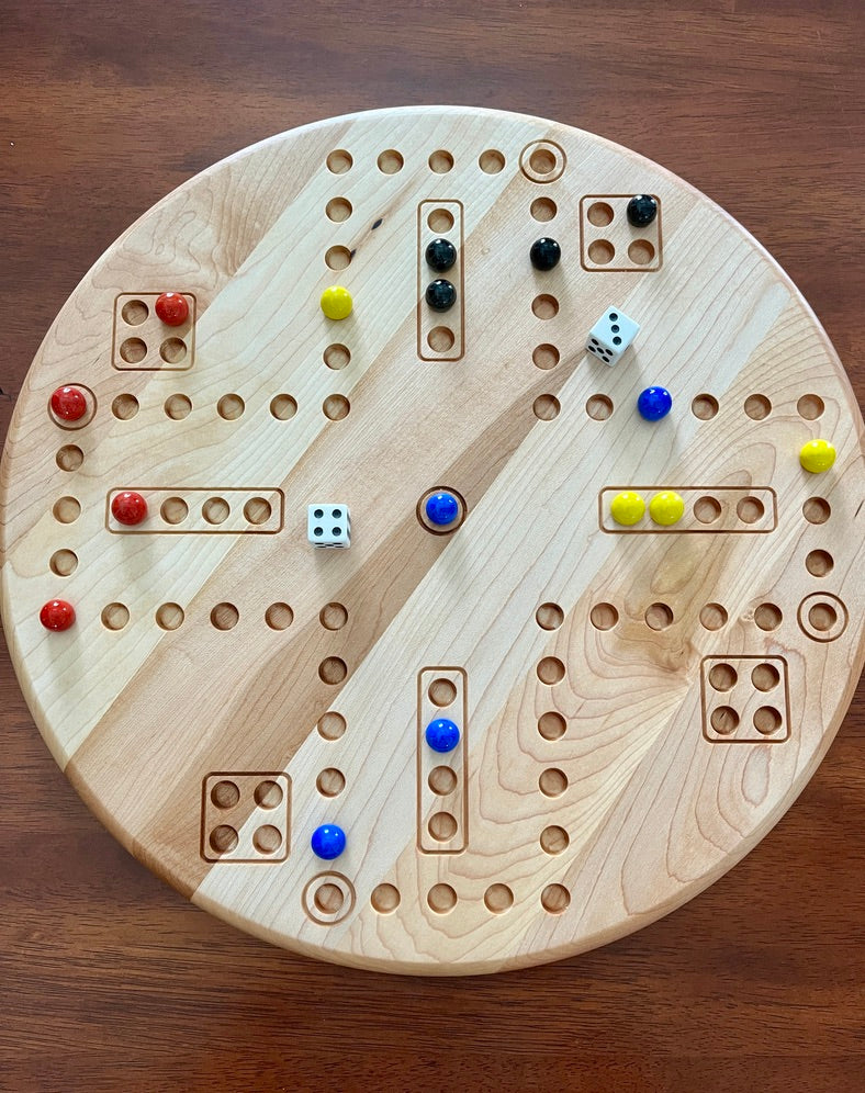 Deluxe Combo Game Board β Reversible Heirloom Design β Chinese Checkers & Wahoo