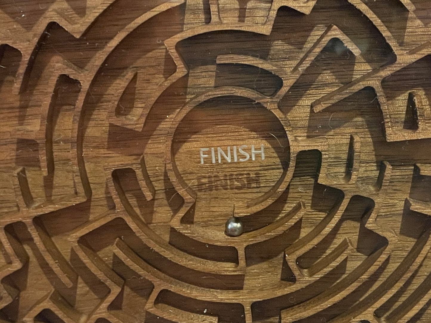 Handheld Maze Game | Wooden Labyrinth Puzzle Toy for Kids and Adults