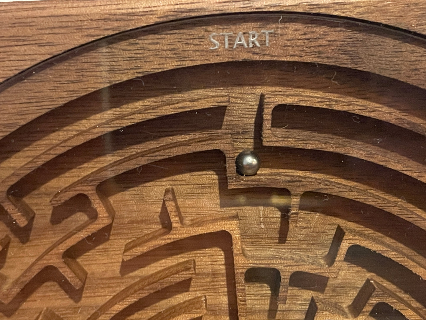 Handheld Maze Game | Wooden Labyrinth Puzzle Toy for Kids and Adults