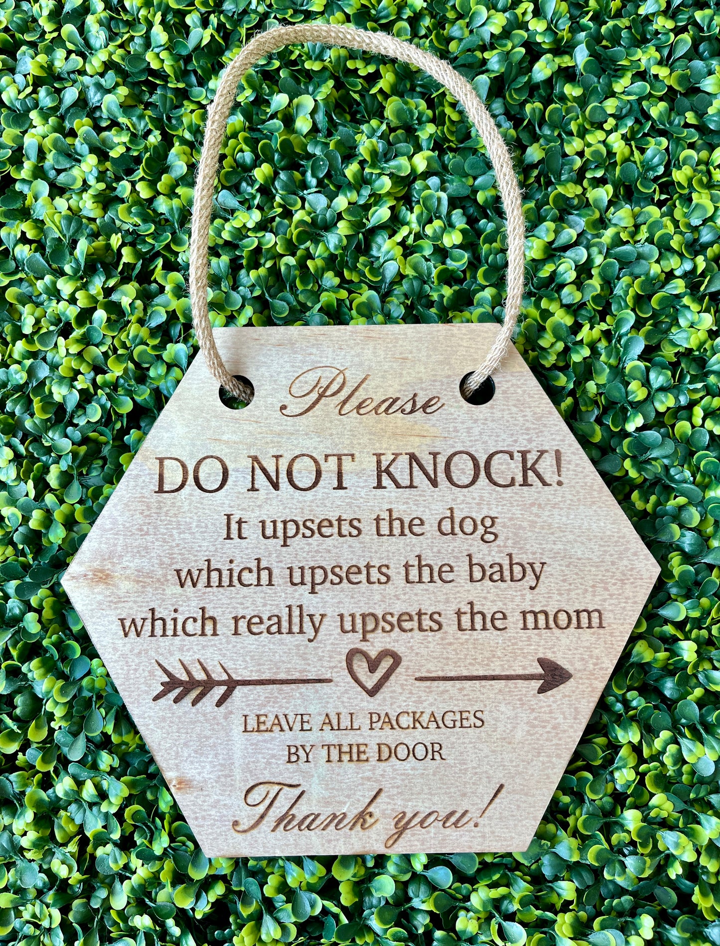 Wooden Baby Signs