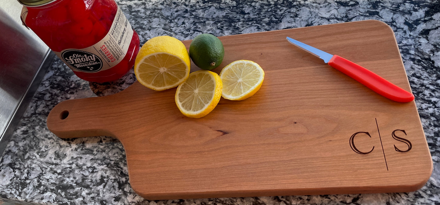 Personalized Engraved Charcuterie and Cutting Boards