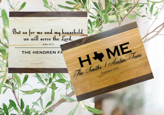 Personalized Engraved Cutting Board
