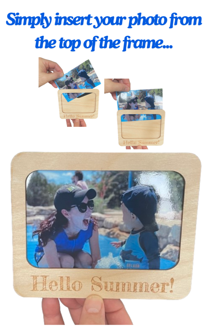 Photo Frame -Refrigerator Picture Frame with Magnet