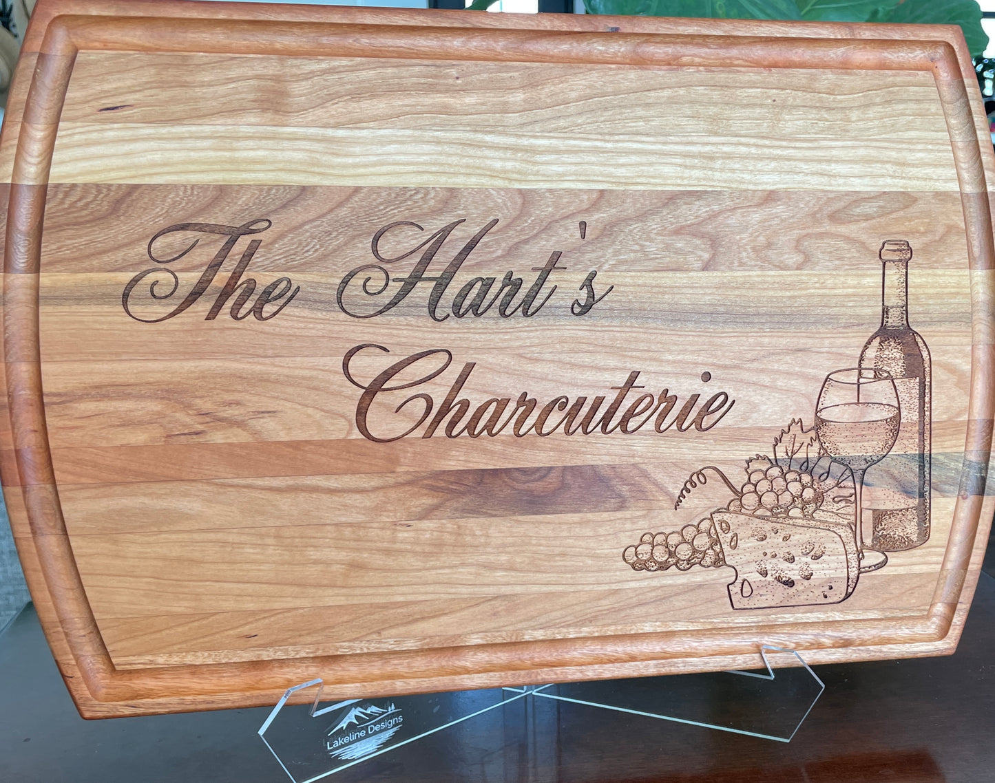 Personalized Engraved Charcuterie Board