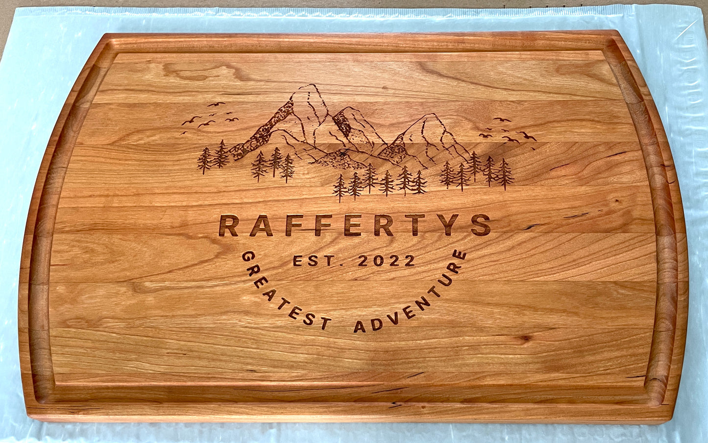 Personalized Engraved Charcuterie Board