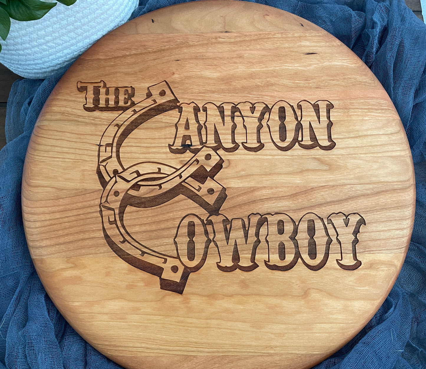Your Own Design or Logo! - Custom Engraved Cutting Board