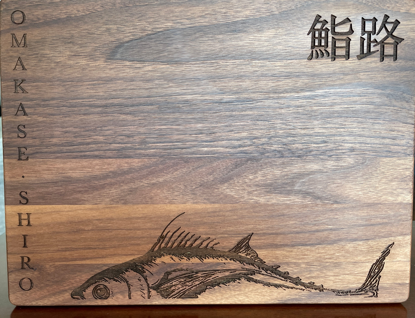 Your Own Design or Logo! - Custom Engraved Cutting Board