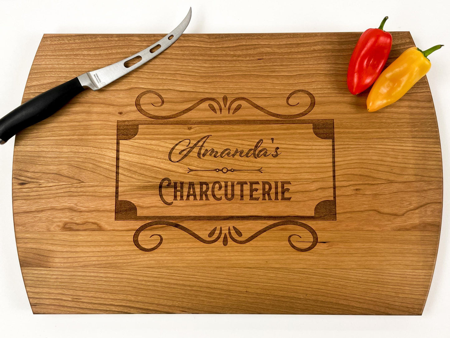 Personalized Engraved Charcuterie Board - Lakeline Designs
