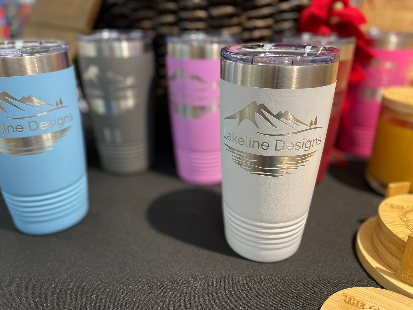Custom Engraved Stainless Steel Tumbler - 20 oz. Polar Camel