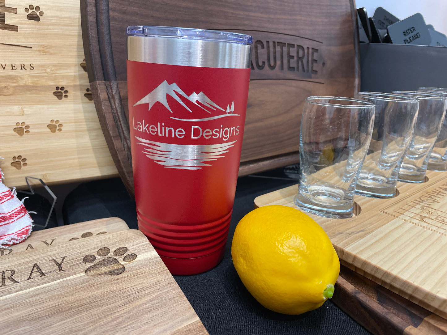 Custom Engraved Stainless Steel Tumbler - 20 oz. Polar Camel