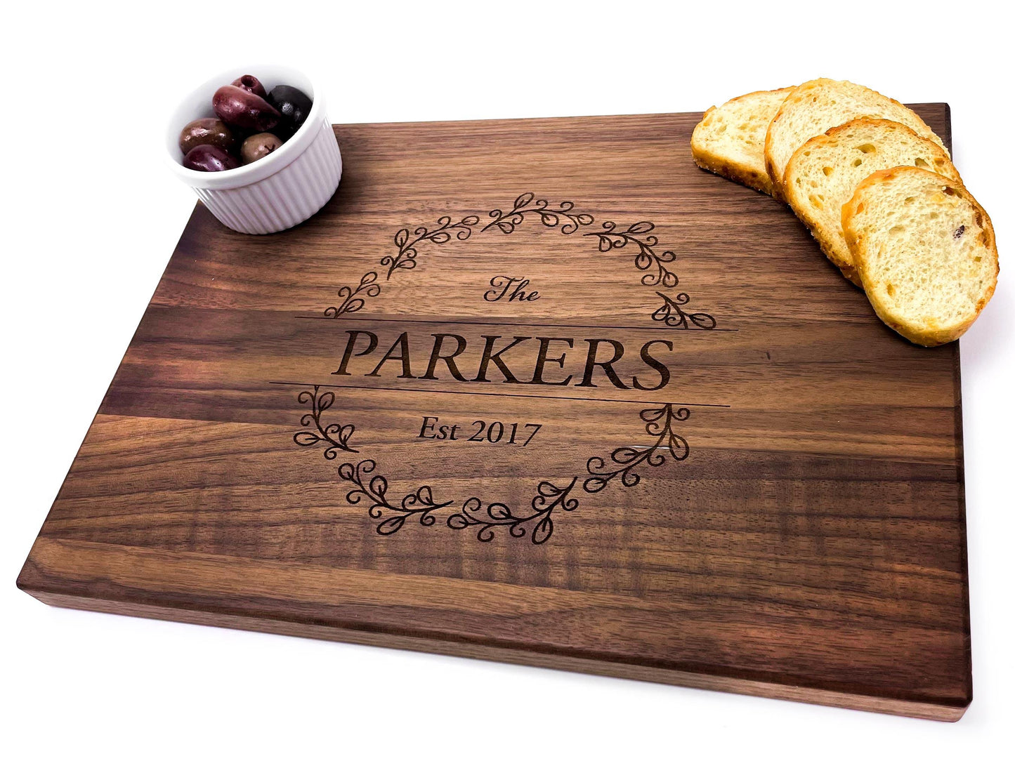 Personalized Engraved Cutting Board - Lakeline Designs