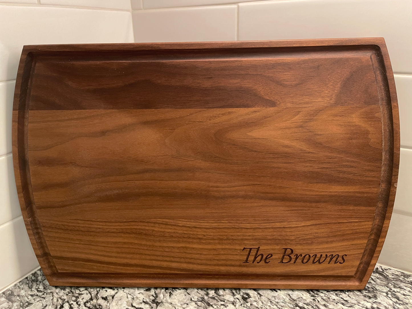 Personalized Engraved Charcuterie Board