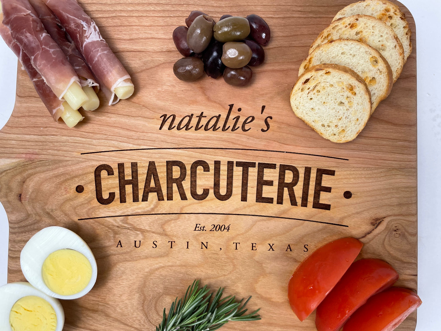 Premium Engraved Charcuterie and Cutting Boards