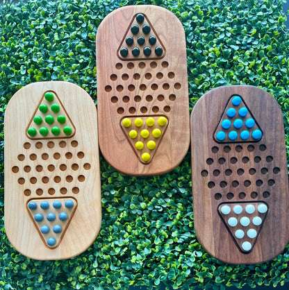 Travel Chinese / Star Checkers – 2-Player Mini Board Game