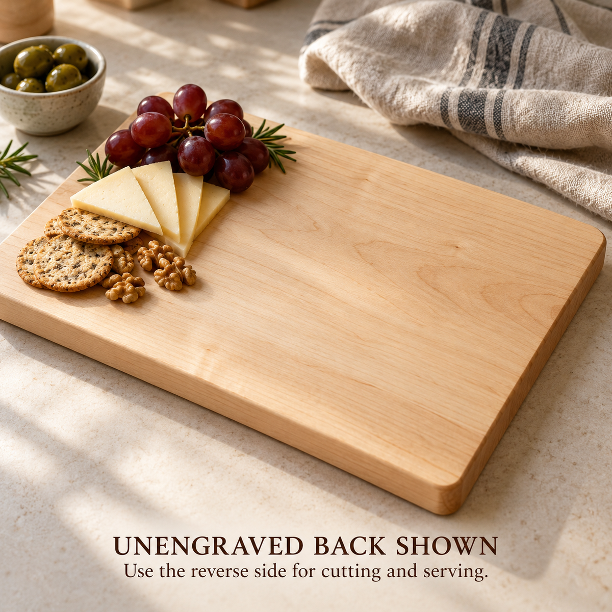 Personalized Bible Verse Cutting Board, Custom Scripture & Family Name, Christian Wedding or Housewarming Gift