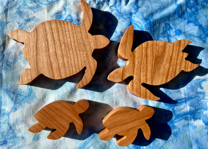 Handmade Wooden Animal Family Sets | Natural Hardwood Toys | Waldorf & Montessori Inspired | Nursery Decor