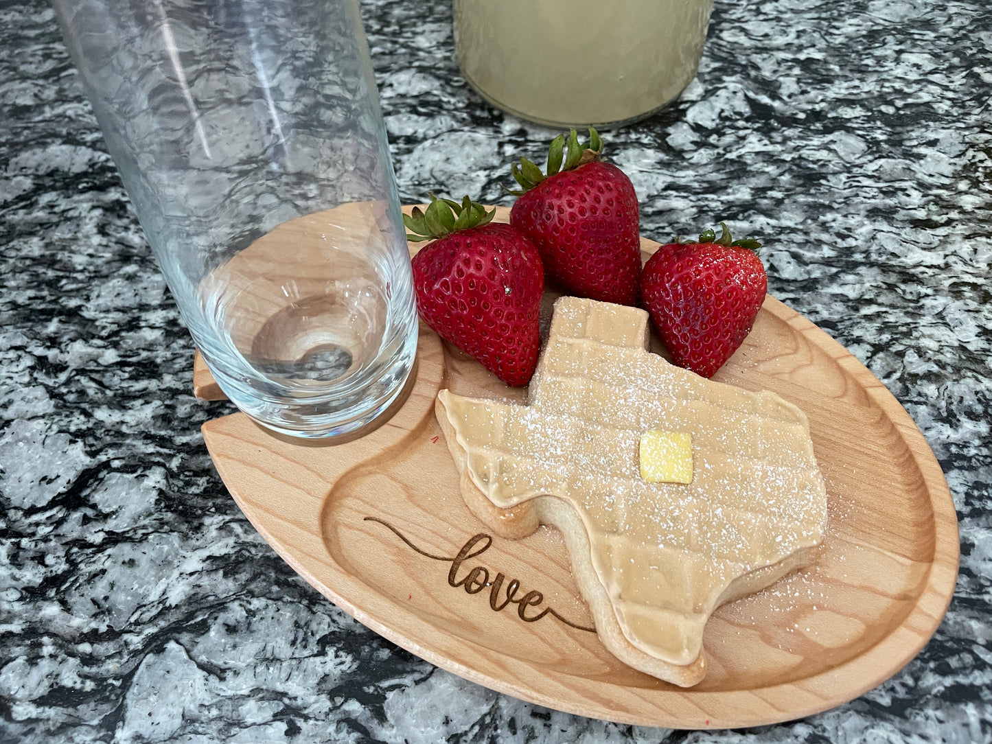 Individual Serving Tray Sets with Wine Glass Holder