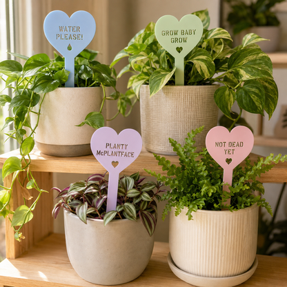 Sweetheart Plant Stakes - Garden Decor