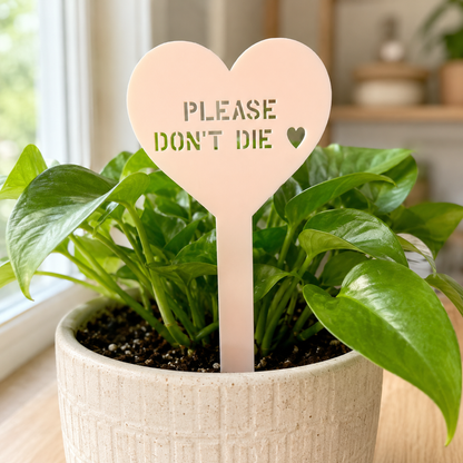 Sweetheart Plant Stakes - Garden Decor