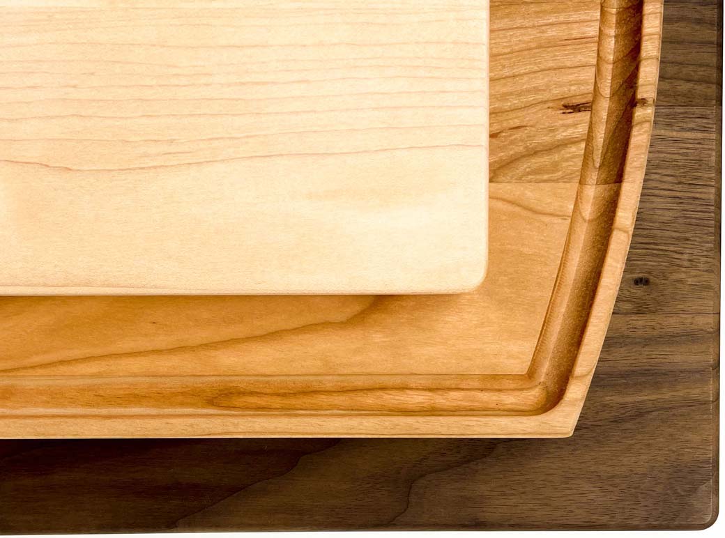 maple cutting boards, cherry cutting boards, walnut cutting boards, bamboo cutting boards, maple charcuterie boards, cherry charcuterie boards, walnut charcuterie boards, bamboo charcuterie boards