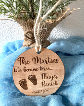 Load image into Gallery viewer, Personalized Growing Family Ornament
