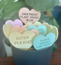 Load image into Gallery viewer, Sweetheart Plant Stakes - Garden Decor
